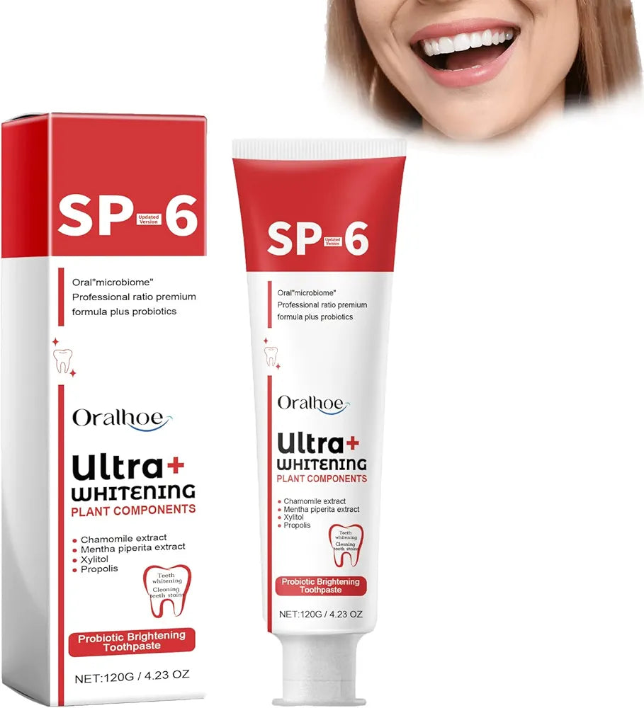 SP-6 Ultra Whitening Toothpaste– 120g (Original)
