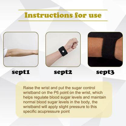 Sugar Control Wristband – Natural Support for Blood Sugar